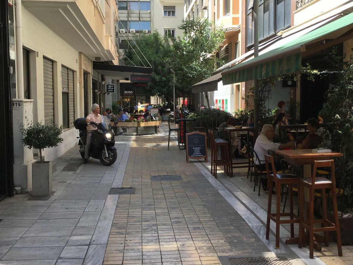 Newly Renovated Apt In Kolonaki Athen Exterior foto